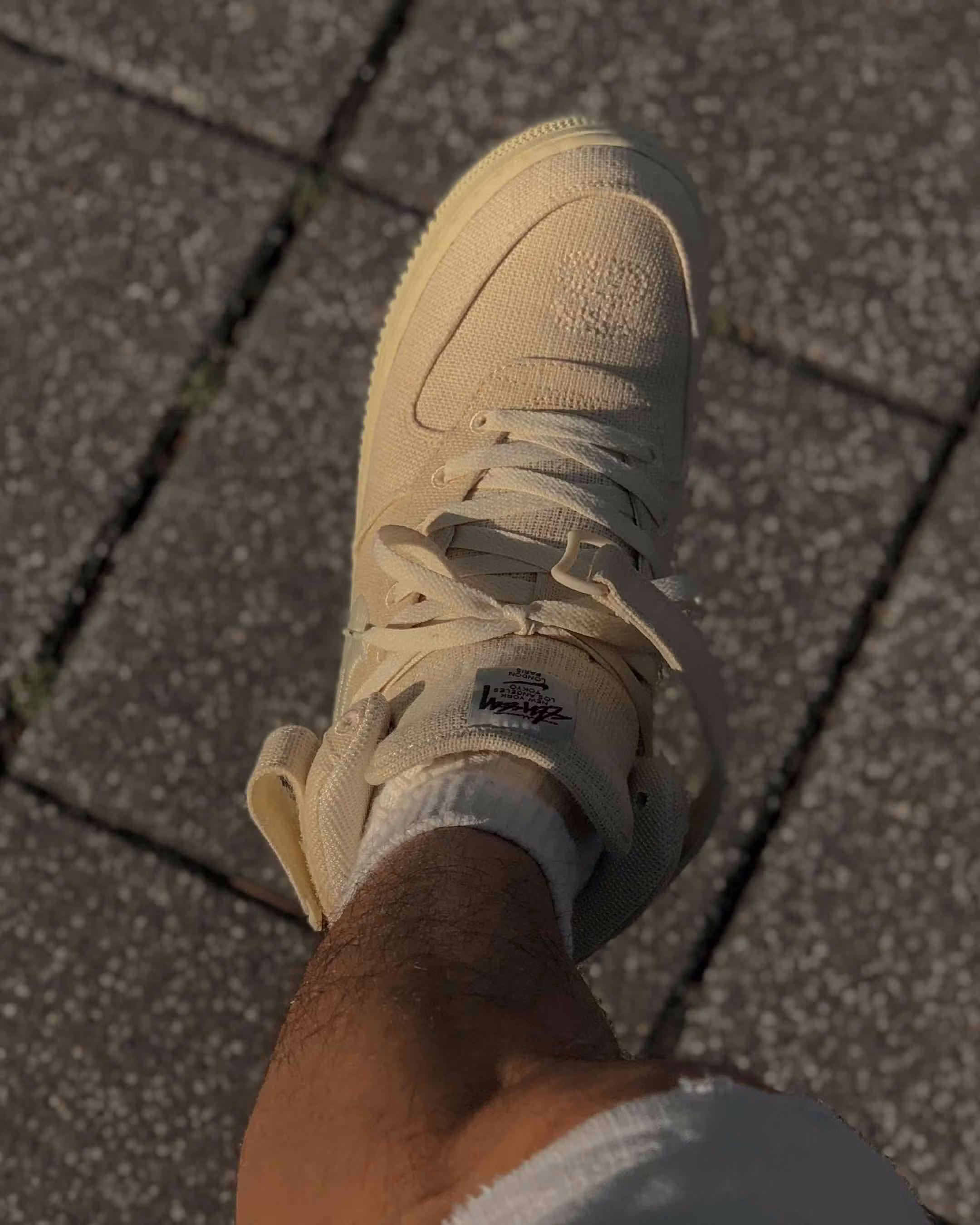 Stüssy x Nike Air Force 1 Mid 'Stüssy Fossil' DJ7841-200 Stüssy x Nike Air Force 1 Mid 'Stüssy Fossil' DJ7841-200